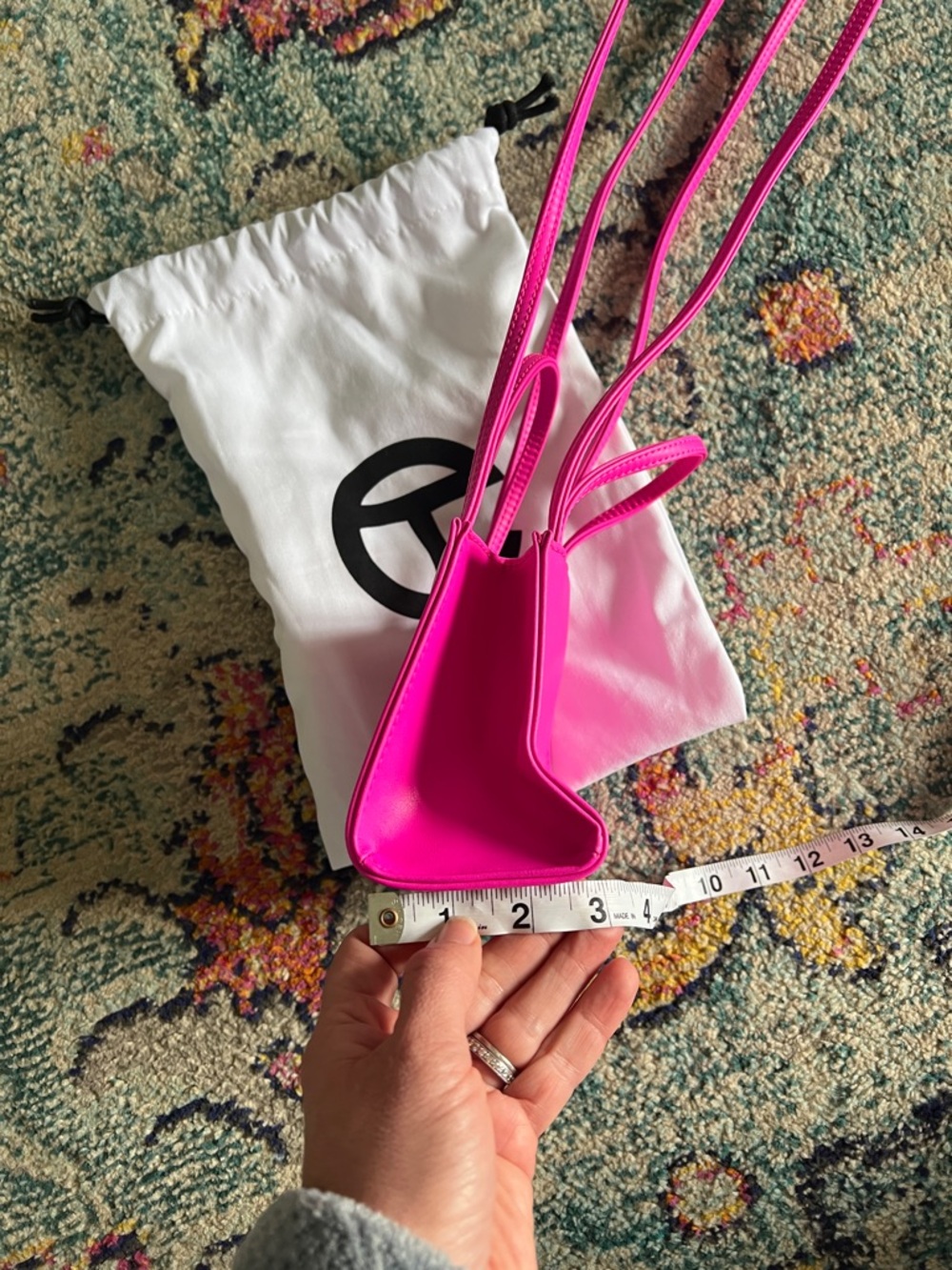 Telfar hot pink azalea bag - Picture 5 of 9